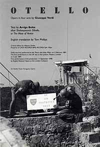 'Otello' programme title page