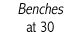 To: 'Benches at 30' Title Page