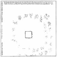 Golden Flower Piece for Keyboard