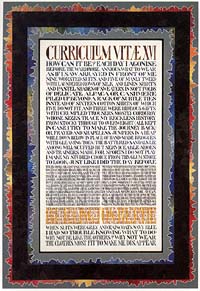 Curriculum Vitae XVI