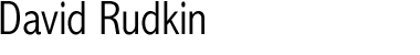 David Rudkin