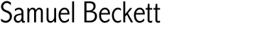 Samuel Beckett