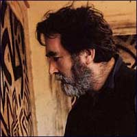 Tom Phillips at work on Rima's Wall